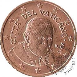 2 euro centy - Benedykt XVI